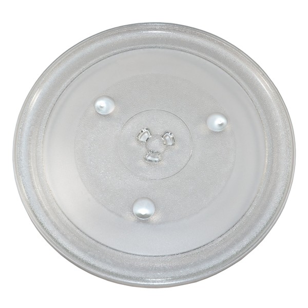 HQRP 12-3/8 inch Glass Turntable Tray compatible with Hamilton Beach P100N30 P100N30AL P100N30ALS3B HBP100N30ALS3 GA1000AP30P3 EM031MZC-X1 HB61S100027880 Microwave Oven Cooking Plate 315mm
