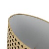 Lampshade Oval Shaped Hollow Metal Carved Compatible E27 E14 Caliber