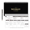 Weekly Planner - Undated Planner for Whole Year, Weekly To