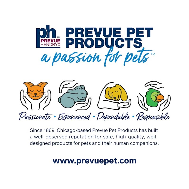 Prevue Pet Products Naturals Rope Ladder Bird Toy, Wood Stairs