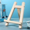 NUOLUX Tabletop Wooden Mini Easel Folding Painting Stand Sign Stand