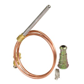 Supply Giant UDQ46 24-Inch Universal Thermocouple for Gas Furnaces, Boilers, and Water Heaters, Bronze