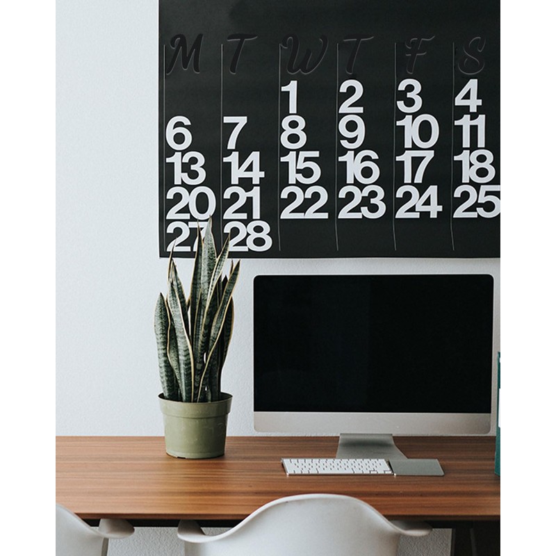 Stick On Alphabet Number Stickers 2 Inch, 4 Sheets Vinyl
