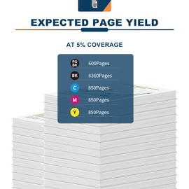 Ankink Compatible Ink Cartridge Replacement for Canon 280XL 281XL 280 281 XL (PGBK Black Cyan Magenta Yellow 5 Pack) Fit for TR8620a TR8520 TR8620 TR8600 TR7520 TS6120 TS6220 TS9120 TS6320 Printers