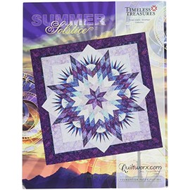 Judy Niemeyer Quilting JNQ89P Summer Solstice paper pice, Finishes at 58" x 58"