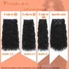 Natural Black Clip in Hair Extensions, Hair Extensions Clip Ins