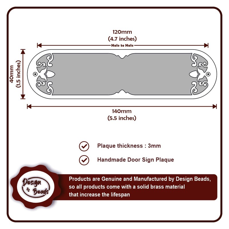 brass push pull door sign combo set pair plate plates