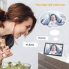 Baby Monitor 720P HD Display Pan Tilt Camera Two Way