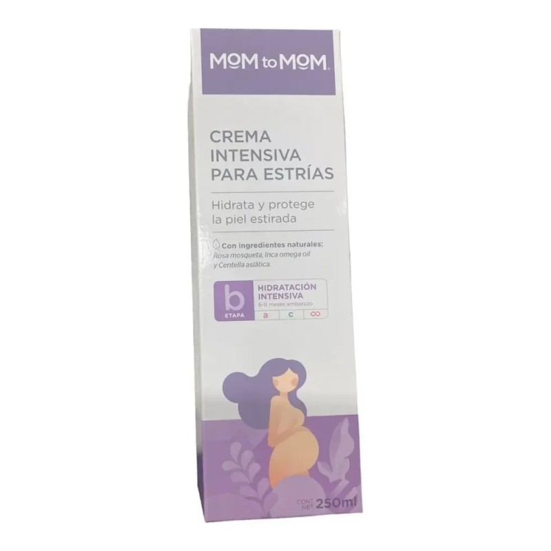 Crema Intensiva Para Estrias Mom To Mom 250ml