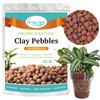 Legigo 8 LB Organic Leca Clay Pebbles for Plants, 4mm-16mm