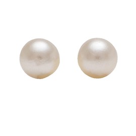 STUDEX Sensitive White Pearl Stud Earrings 3mm | Hypoallergenic and Nickel Safe for Sensitive Ears | Gold Plated Posts | High Fashion Earrings for Women and Men-PR-673-S