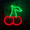 LED Neon Night Light Lamp USB Powered Decorative Wall Fruit
