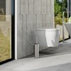 Toilet Brush and Holder,Stainless Steel Toilet Brushes for Bathroom with