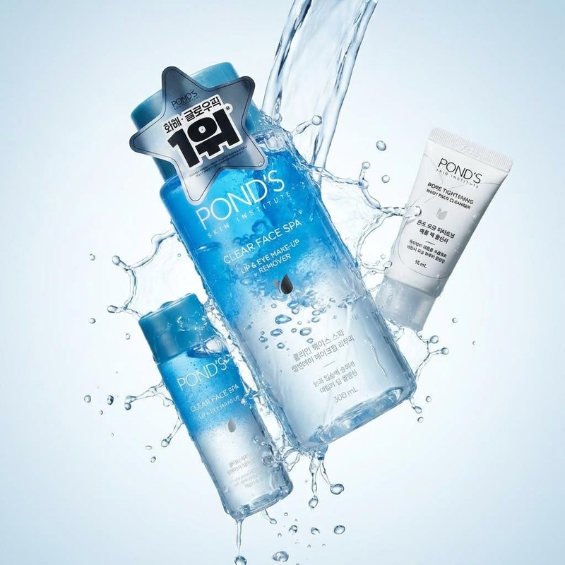 Pond's Lip & Eye Makeup Remover 300ml Special Pack (+50ml