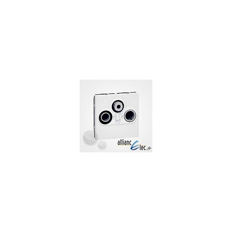 Legrand 078786 MSC TV/R/SAT Socket 2M WS