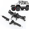 Aluminum Alloy Steel Diamond Front Rear Axle Fit for Axial