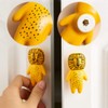 YOUYOUULU 5Pcs Cute Animal Knobs Kids Handles Ceramic Knobs Children's