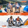 Oversized Extra Large Heated Padded Camping Chair up to 500lbs