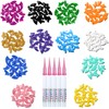 MiiOUU 10x Colors / 100 pcs Cat Nail Caps |