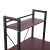 Computer Desk With 4-Layer Shelves PC Workstation Study Table Home