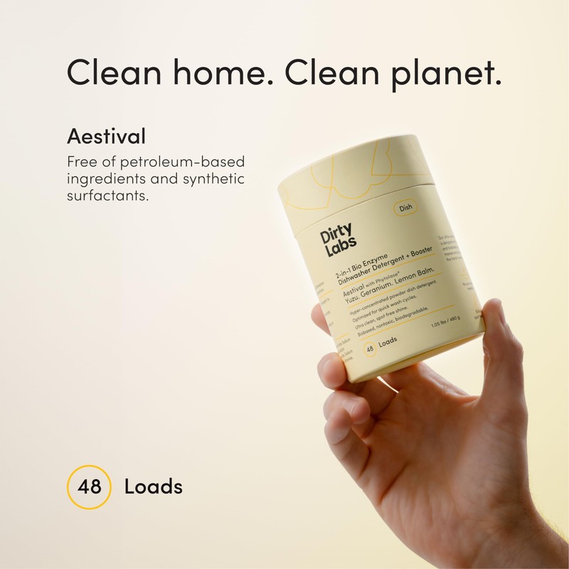 Dirty Labs | Dishwasher Detergent and Booster | Aestival Scent