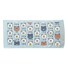 Okutani Corporation Oekaki Series Face Towel, Shirokuma 100% Cotton