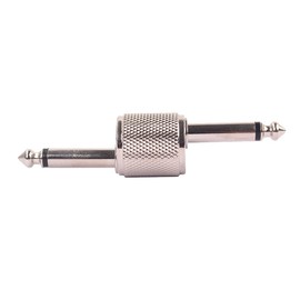NUOLUX Silver Guitar Effect Pedal Coupling Plug, Made of Durable Material, Compact Design, High Efficiency Signal Transmission, For Effect Boards