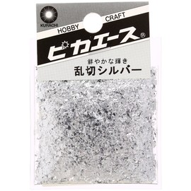 Pika Ace #591 Scarlet Cut Silver 0.04 oz (1 g) Nail Resin Hobby Art Material