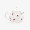 Afternoon Tea Living GU53 Strawberry Heat-resistant Teapot, Parallel, Clear