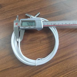 Mogold Weighted Jump Ropes - 1/5LB 1/4LB 1/2LB Ropes Cables- Replacement Ropes Cords- PVC Coated Steel Wire Ropes (4, Ounces)