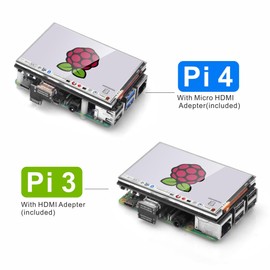 OSOYOO 3.5" HDMI LCD Touch Screen for Raspberry Pi 5 4 3 2 with Stylus Pen
