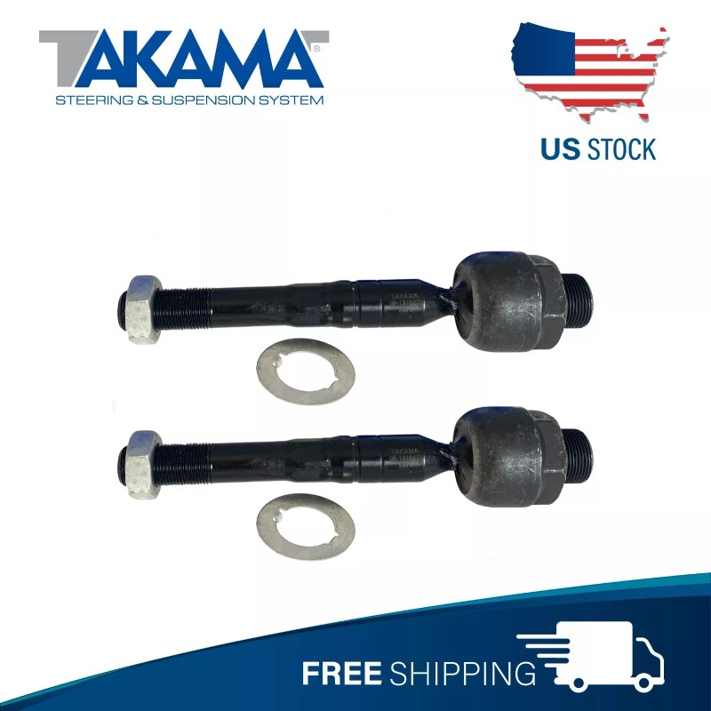 Takama 4Pcs Front Inner & Outer Tie Rod Ends Set