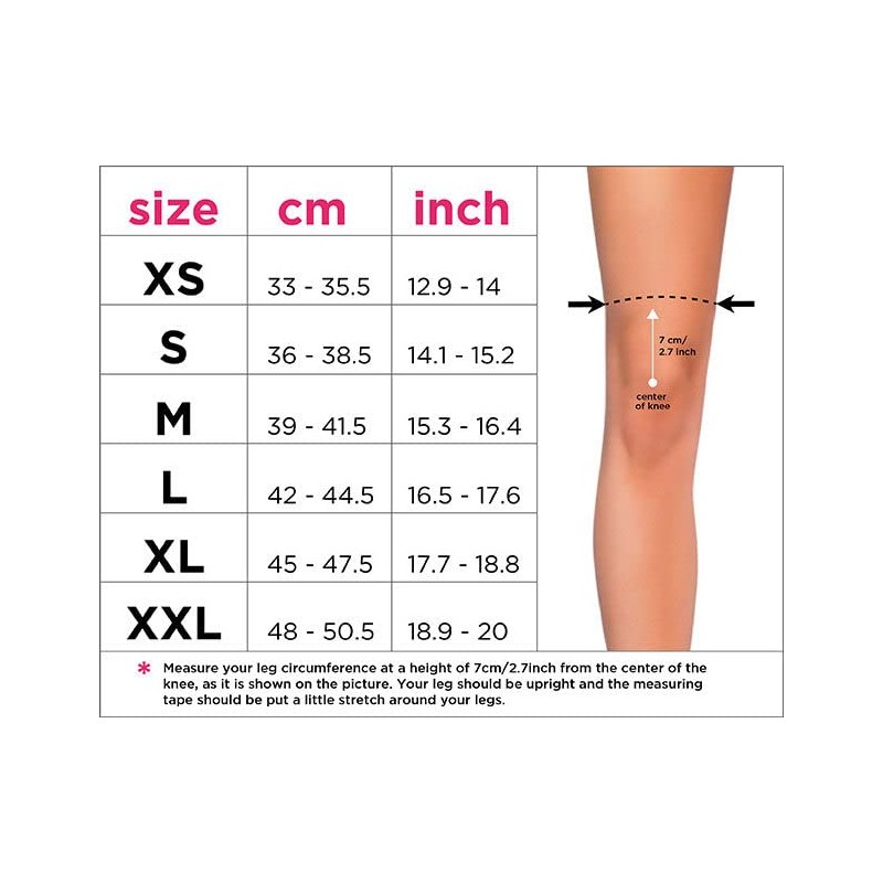 Queen Wear – Black Fire Grip – Pole Dance Knee