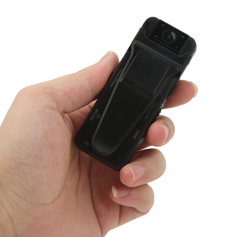 1080p Pocket Camera Recorder Clip On 180 Degree Rotation Pocket