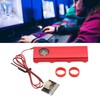 M.2 NGFF NVME SSD Heatsink Quadruple Heat Dissipation 5V Fan