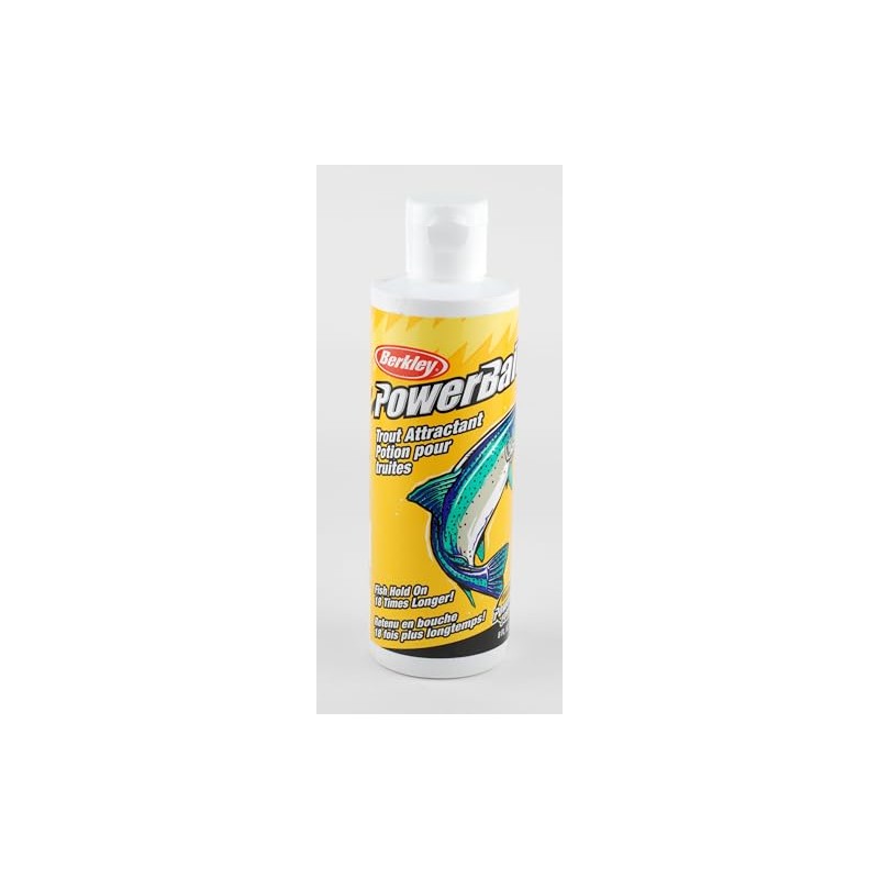 Berkley PowerBait Fishing Bait Attractant, Trout, 8 oz
