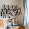 SKOLOO Accordion Wall Hanger with 16 Hooks, Modern Expandable Coat