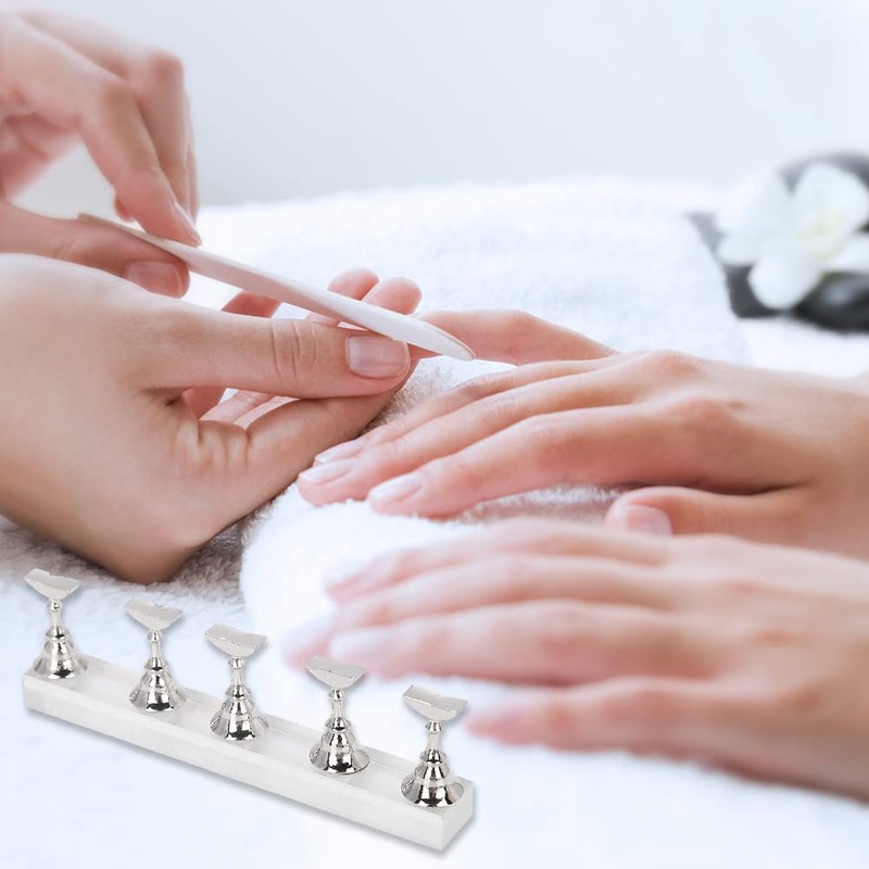 Acrylic Nail Display Stand, Magnetic Nail Tip Holder, Acrylic Nail