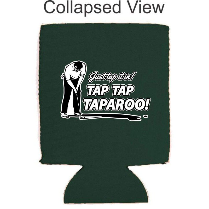 Just Tap It In! Tap Tap Taparoo! Golf Collapsible Can