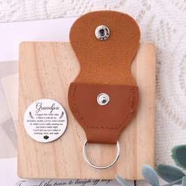 Guqqeuc Grandpa Grandad Birthday Retirement Gifts for Men Grandad Pocket Hug Gift for Grandpa Papa Fathers Day Presents for Grandfather Pocket Hug Keyring Gifts for Granddad Grandfather Birthday Gift