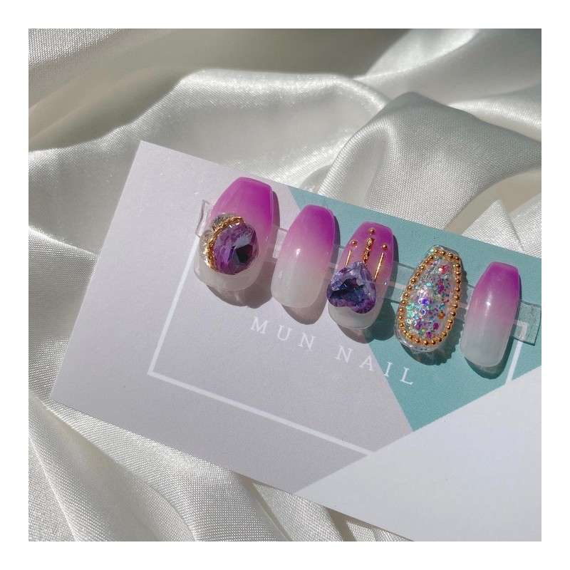 MunNail Purple Princess - Ballerina / MunNail 퍼플공주 - 발레리나
