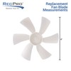 RV Replacement Roof Fan Blade for Hengs and Ventline (1