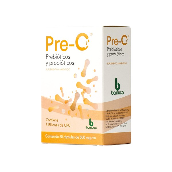 Pre-O Probióticos y Prebióticos 60 cápsulas