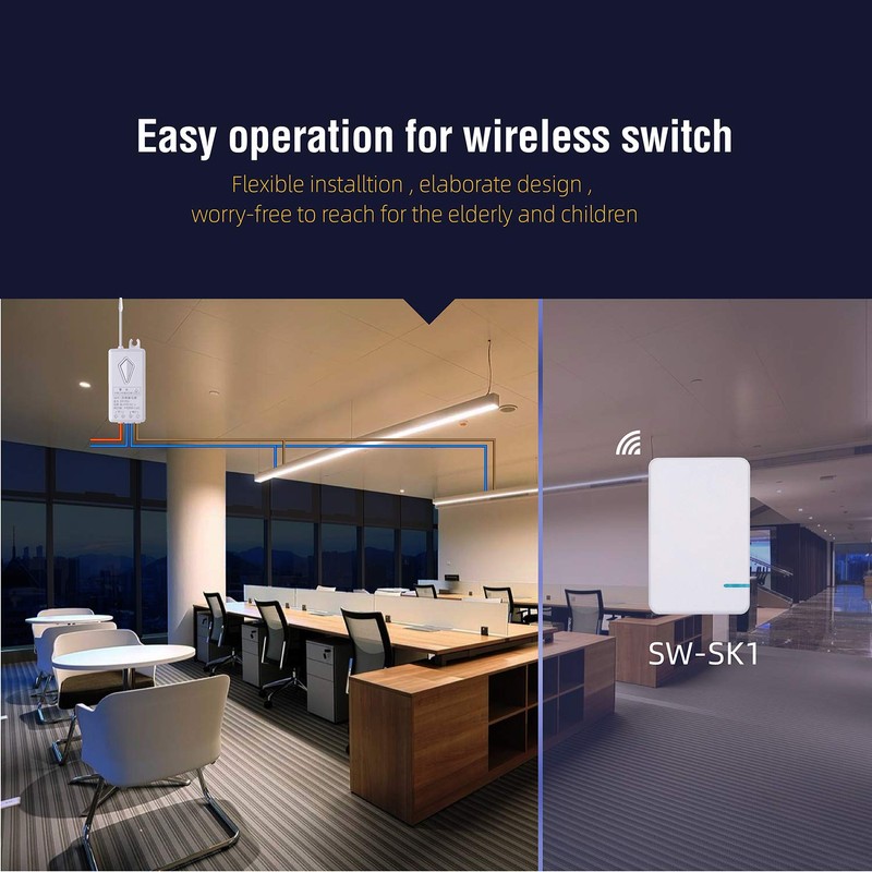NineLeaf 3Pack WiFi Smart Wireless Lights Switch Kit, Smart Switch