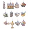 Kurt S. Adler 3 to 4.375-Inch Glass Bridal Ornament Set,