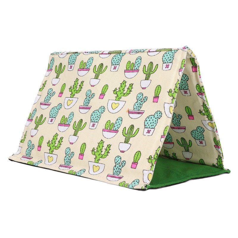 Reptile Sleeping Bed Warm Soft Machine Washable Lizard Hide Tent