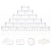 Tiny Sample Containers 3 Gram Sample Jars 25pcs Makeup Sample