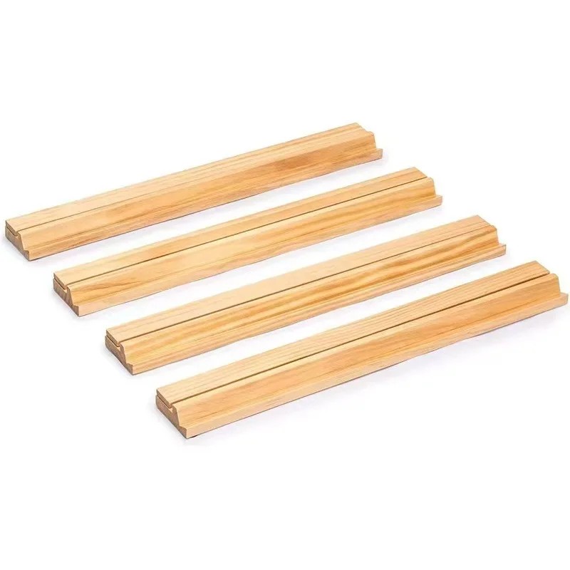 Wooden Environmentally Friendly Material Durable Smooth Non Card Mahjong RulerColor:
