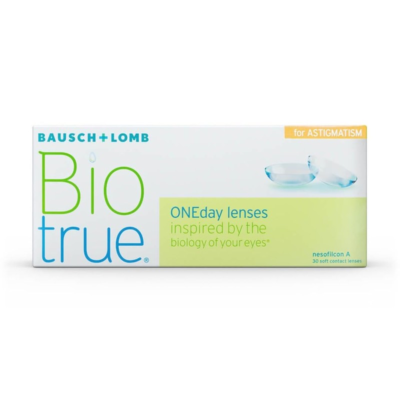 Biotrue OneDay for Astigmatism, Dp:0.25Bk:8.40Zl:-2.25Ax:90.00Dm:14.50