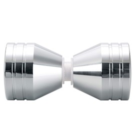 Shower Door Double Knob Door Handle Shower Door Handle Shower Door Handle Shower Door Handle Fitting Door Knob Cabinet Handle Aluminium Alloy Pack of 2